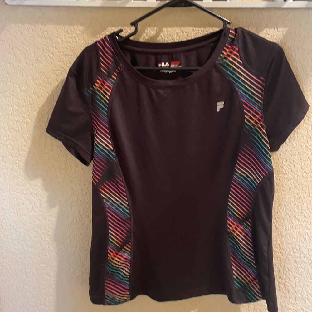 Women’s FILA sport shirt multi color size XL